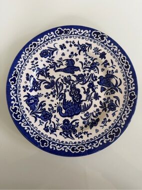 Set of 4 - Bluebird Burgess and Leigh Side Plates